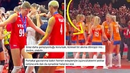 Filenin Sultanları Avrupa Şampiyonluğunu Kutlarken Erik Dalı Oynayan Hollanda Voleybol Takımı Keyiflendirdi!