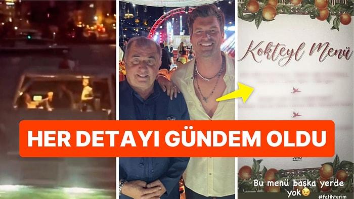 Galatasaray Efsanesi Fatih Terim'in Doğum Günü Kutlamasındaki Şarkı ve Menüyü Görmelisiniz