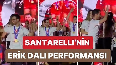 Filenin Sultanlarının Şampiyonluk Kutlamalarına Daniele Santarelli'nin Erik Dalı Performansı Damga Vurdu