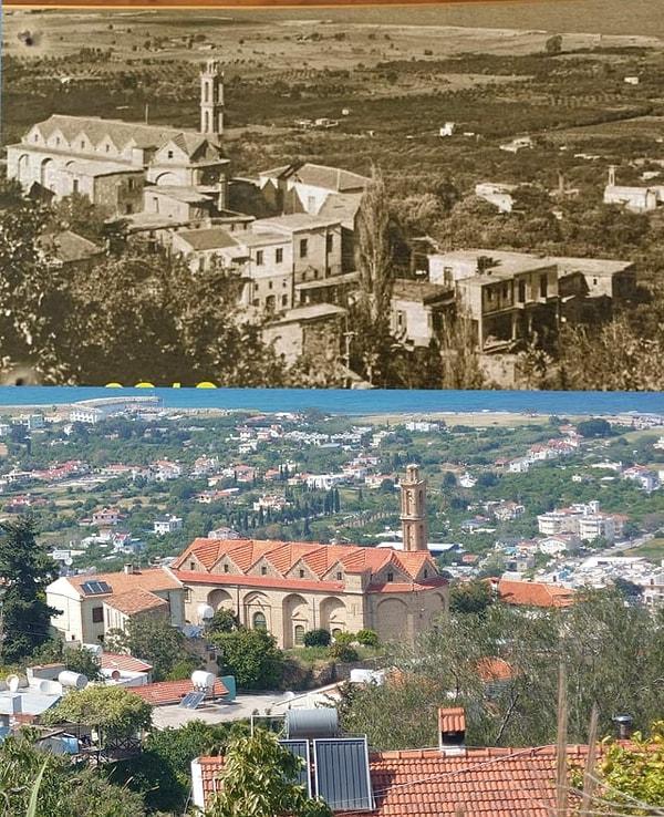 9. Lapithos, Kıbrıs, 1896 ve 2023.