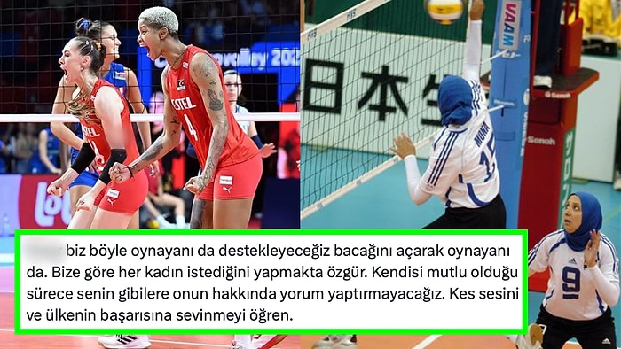 Kadın Voleybolcularımızın Giydiği Şorta Laf Atan Kişi, Vargas'ın Smaçları Kadar Sert Yanıtlardan Nasibini Aldı