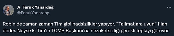 Ash, Soçi'de mevkidaşı ile görüşen TCMB Başkanı Hafize Gaye Erkan'a öncelikle ilk ismiyle hitap etme nezaketsizliğini gösterirken,