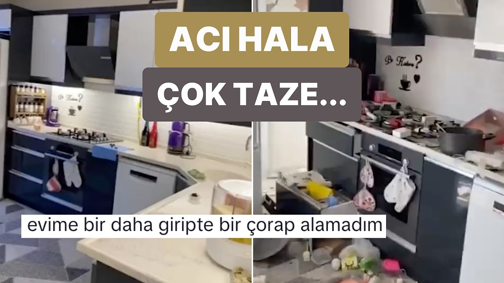Depremden Kısa Bir Süre Önce Binbir Hevesle Dekore Ettiği Evinin Son Halini Paylaşan Kullanıcı Yürekleri Yaktı