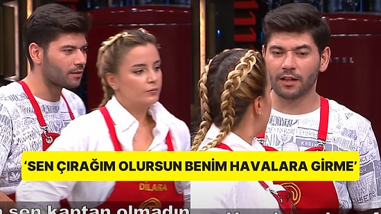 Yakın Arkadaş Olan Sergen ve Dilara'nın 'Çıraklık' Tartışması MasterChef Fragmanına Damgasını Vurdu!