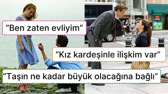 Evlenme Teklifi Ettikten Sonra Aldıkları İlginç Cevapları Paylaşarak Hepimizi Dumur Eden 17 Kişi