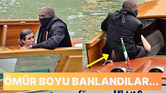Kanye West ve Eşi Bianca Censori Teknede Yaptıkları Uygunsuz Hareketler Sonucunda Ömür Boyu Banlandılar