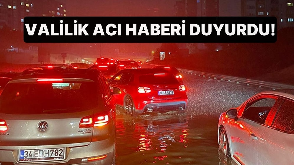 Valilik Acı Haberi Duyurdu! Sel Sularına Kapılan 2 Kişi Hayatını Kaybetti