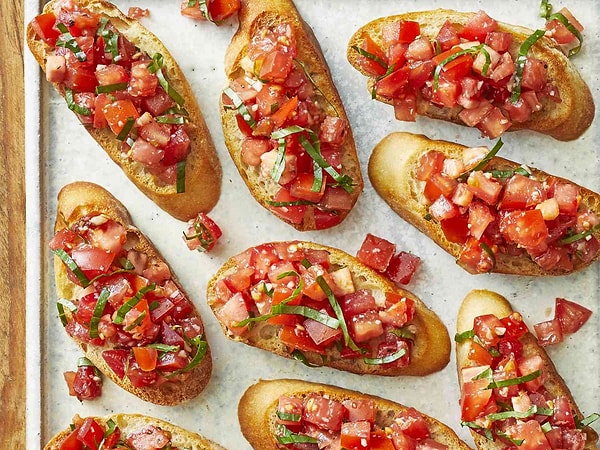8. Domates Bruschetta