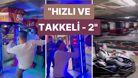 Açıklamalarıyla Sık Sık Gündeme Gelen Hüseyin Çevik'in Bir Eğlence Parkında Eğlendiği Görüntüler Gündem Oldu