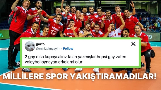 Avrupa Şampiyonası'nda Mücadele Eden Erkek Voleybol Takımımıza Gelen Yorumlar Sizi Çileden Çıkartacak