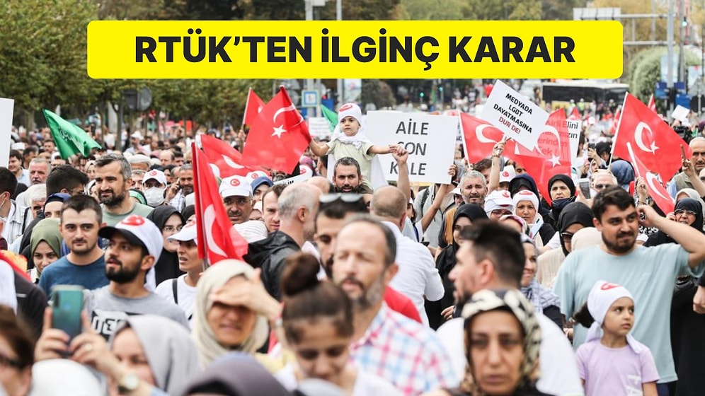 RTÜK’ten İlginç Gerekçeli Karar: “LGBT Propagandasına Dur” Mitingi Kamu Spotu Oluyor