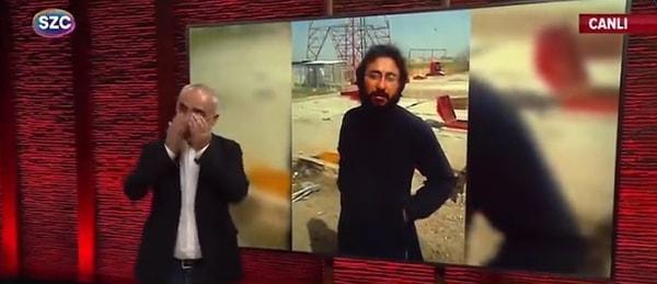 İsmail Saymaz, Sözcü TV’de Suriye’deki IŞİD kampının görüntüleri paylaştı.