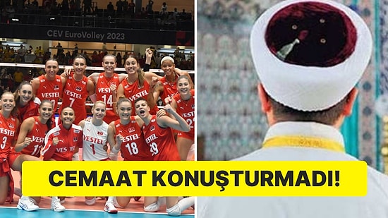 Tüm Türkiye’yi Sevince Boğan Filenin Sultanları’nı Hedef Gösteren Vaize Cemaat Tepki Gösterdi