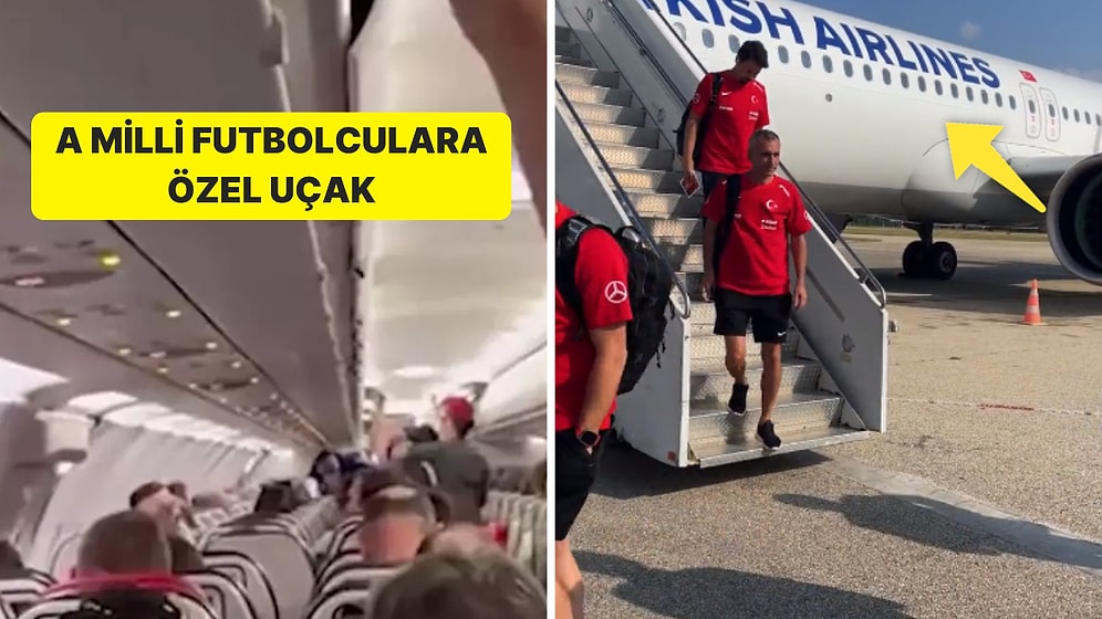 A Milli Futbol Takımına Tahsis Edilen Özel Uçak Sosyal Medyada Tepki Çekti