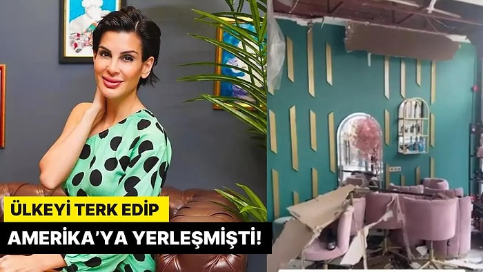 Eylül Öztürk'ün Güzellik Merkezi Sel Felaketinde Harabeye Döndü