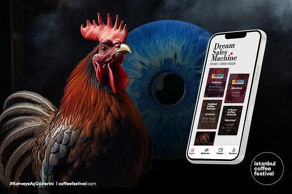 Festival Alanında Yiyecek İçecek Satın Almak için Dream On App