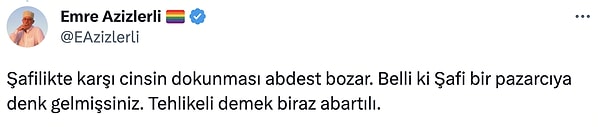 Saygı gösterilmesi gerektiğine vurgu yapıldı.