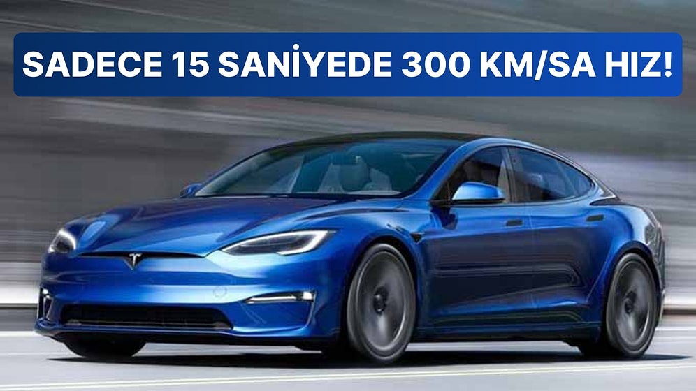 Bu Araba Uçakla Yarışır! Yeni Tesla Model S'in 320 km/sa Hıza Ulaştığı Görüntüler Sosyal Medyada Gündem Oldu