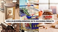 İndirim Fırsatını Kaçırmayın! Gıda ve İçecek Alışverişlerinizde 250 TL'ye 30 TL İndirim