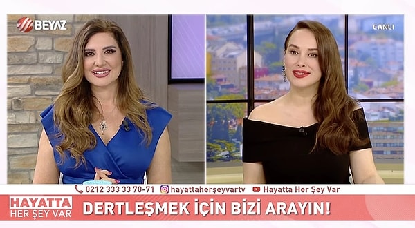 7. Nur Viral'in sunduğu “Hayatta Her Şey Var” isimli programda herkesi tedirgin eden bir an yaşandı. Telefonla yayına bağlanan bir kadın aldatıldığını anlatırken eşine yakalandı. Ne yapacağını şaşıran Nur Viral bağlantıyı kesmek zorunda kaldı.