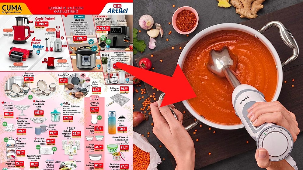 BİM'de Satışa Sunulacak Braun El Blender Seti MultiQuick 5 Alınır mı? Özellikleri ve Yorumları
