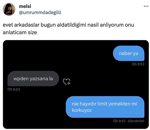 Mavi tike geçmek lazım.