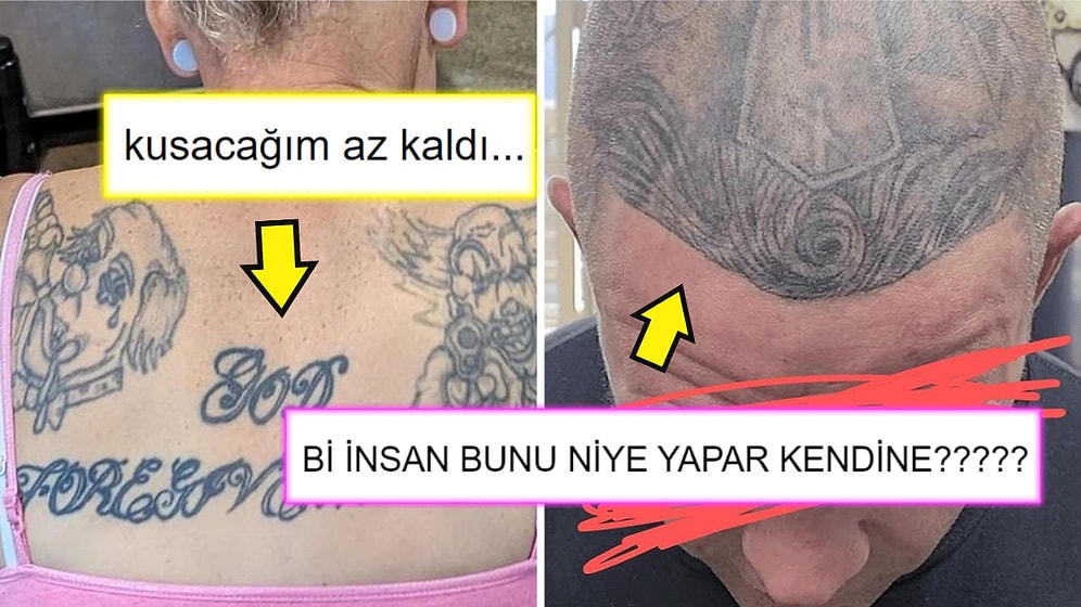 Gördüğünüz Anda Yaşadığınız Hayatı Sorgulatıp Dövme Yaptırmaya Tövbe Ettirecek Birbirinden Acayip 15 Kişi