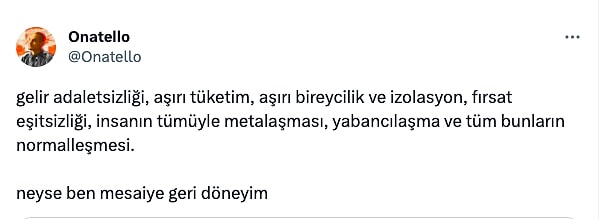 İlkin Aydın "ben siyasi konuşuyorum ama" diyecek birazdan.