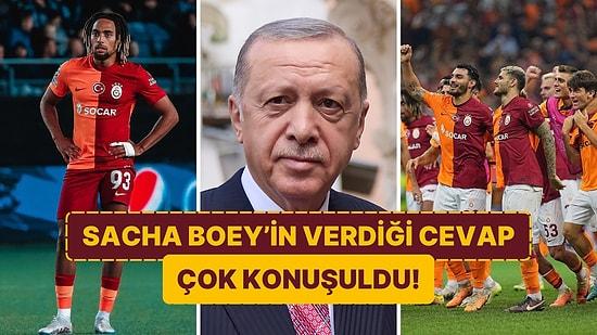 Galatasaraylı Sacha Boey'in "Soyunma Odasında Erdoğan'ı Destekleyen Çok mu?" Sorusuna Verdiği Yanıt