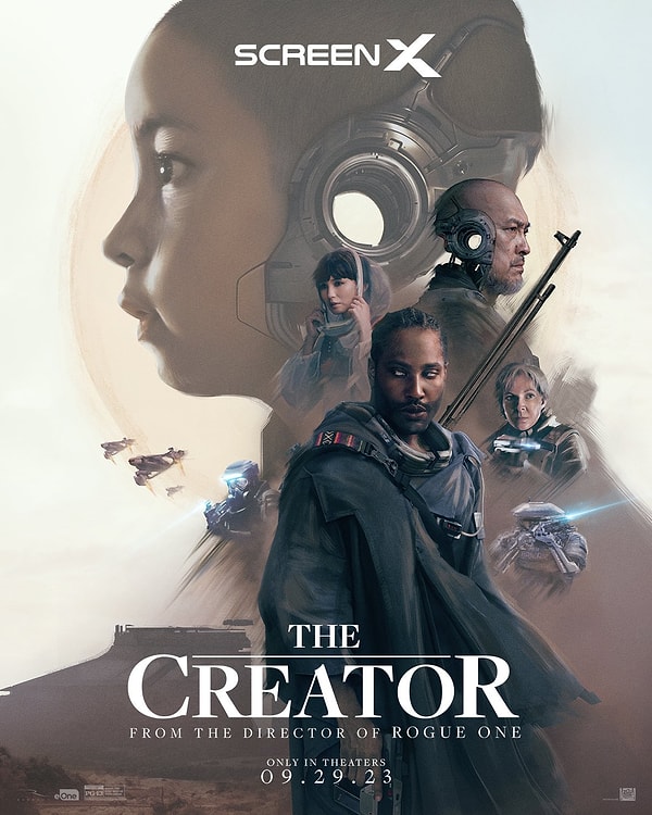 The Creator'dan yeni bir poster yayınlandı.