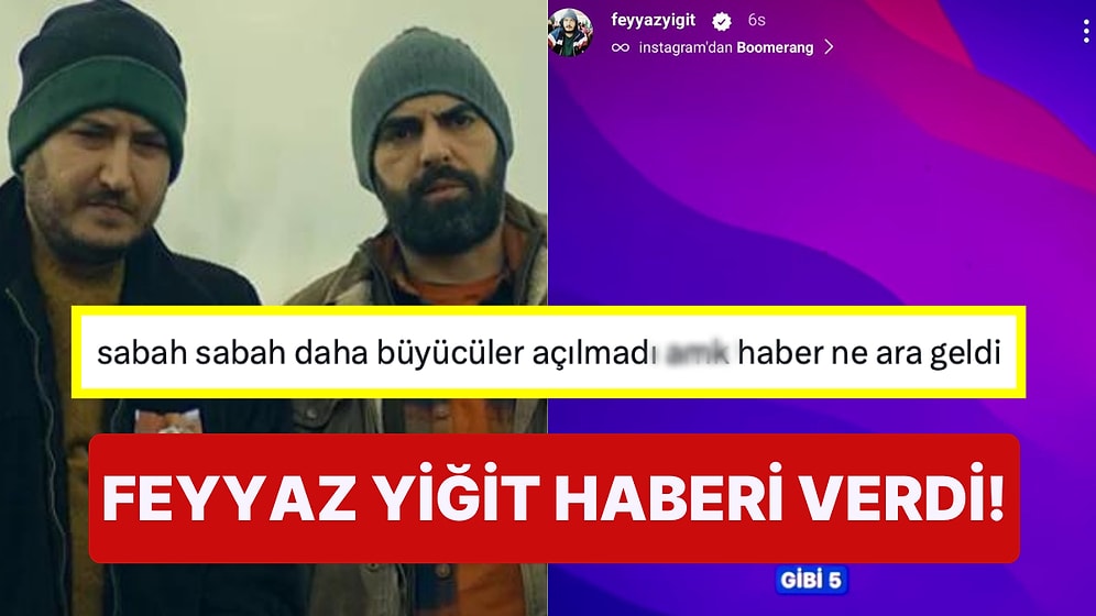 Geri Dönüyorlar! Feyyaz Yiğit, Merakla Beklenen "Gibi"nin 5. Sezonunun Geleceğini Böyle Duyurdu!