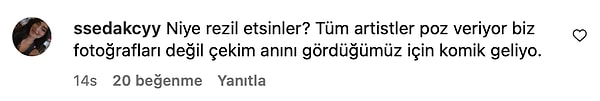 Bir de bu poz verme olayının normal olduğunu ve yaygın olduğunu söyleyerek Bilgiç'i savunanlar da oldu 👇