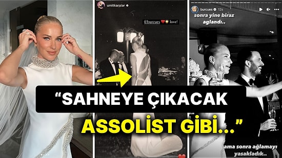 Burcu Esmersoy'un Derin Dekolteli Gelinliği ve Evlilik Kutlamasına Dair Dikkat Çeken Detaylar