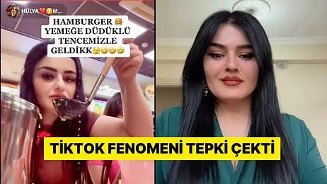 TikTok Fenomeni Hülya Mizgin'in Hamburgercide Düdüklü Tencereden Çorba İçmesi Tartışma Yarattı