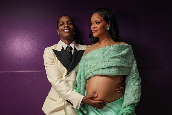 ASAP Rocky ve Rihanna çifti, ilk çocuklarını geçtiğimiz yıl Mayıs ayında kucaklarına almıştı.