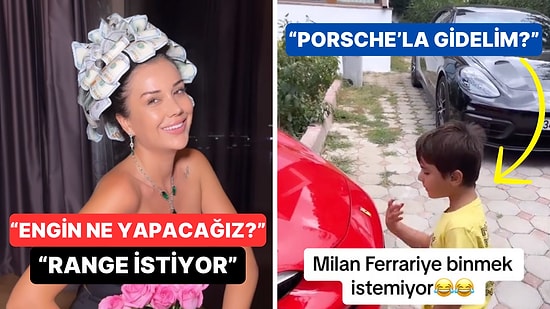 Dilan Polat'ın Oğlu Milan "Ferrari'ye Binmek İstemiyorum" Diye İsyan Etti, Sosyal Medya Geçmişe Yolculuk Yaptı