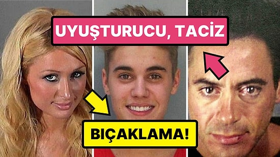 Dünyaca Ünlü İsimlerin Daha Önce Hiçbir Yerde Görmediğiniz Sabıka Fotoğrafları