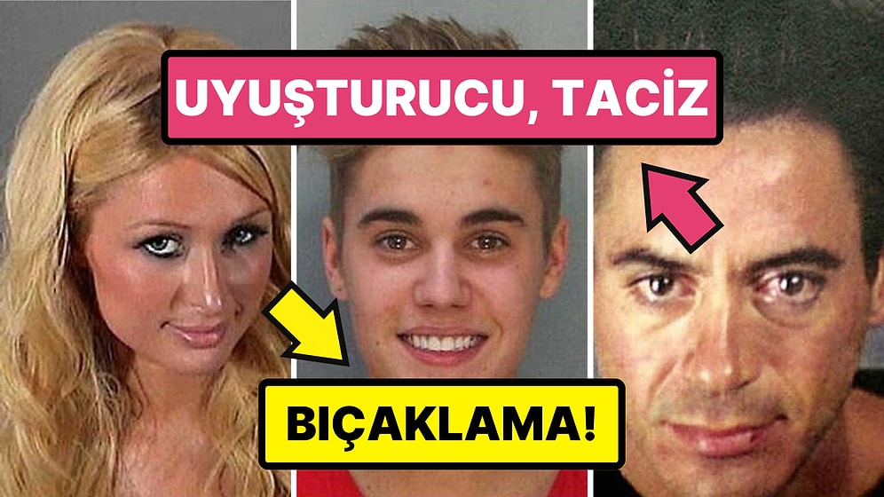 Dünyaca Ünlü İsimlerin Daha Önce Hiçbir Yerde Görmediğiniz Sabıka Fotoğrafları