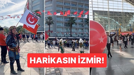 İzmir'in Kurtuluşunun 101. Yılını Zeybekle Kutlayan Gençler Tüylerimizi Diken Diken Etti