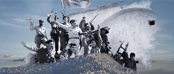 Ancak videonun Kıbrıs Harekatı'yla ilgili olan kısmında yer alan görsel tartışmaların fitilini ateşledi. Videoda yer alan fotoğrafın Rum-Yunan EOKA'cılara ait olduğu ortaya çıktı.