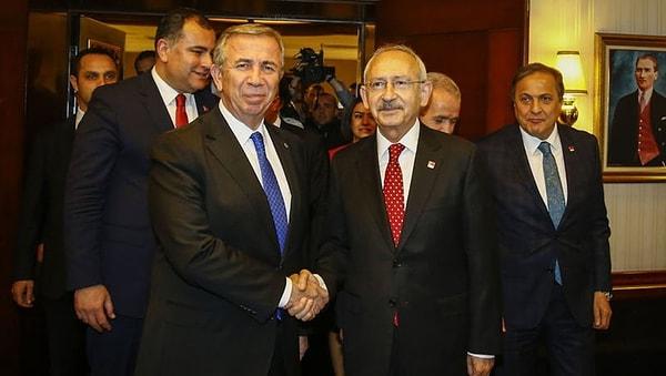 Kılıçdaroğlu, “Yavaş bizim belediye başkanımızdır ve adayımızdır.” dedi.
