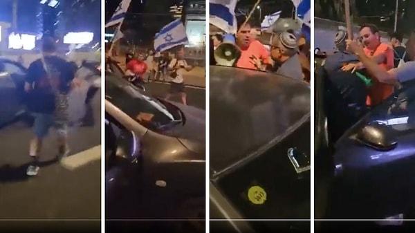 Sosyal medyada viral olan görüntülerin ardından araç sürücüsü "kimseyi ezmek niyetinde olmadığı" ifadesini verdi.