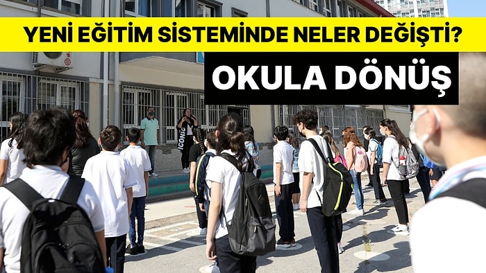 20 Milyonu Aşkın Öğrenci Okula Döndü: Yeni Eğitim Yılında Neler Değişti?