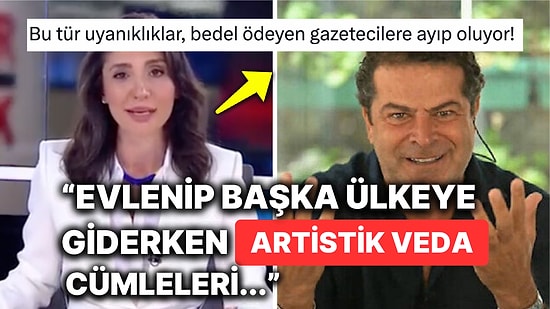 Cüneyt Özdemir, 'Gazetecilik Kıskaçta' Sözleriyle Ekrana Veda Eden Afşin Yurdakul'a Sert Çıkınca Topa Tutuldu