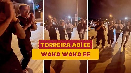 Lucas Torreira'nın İstanbul Sokaklarındaki Eğlencesi Viral Oldu: "Torreira Abi Ee Waka Waka Ee"