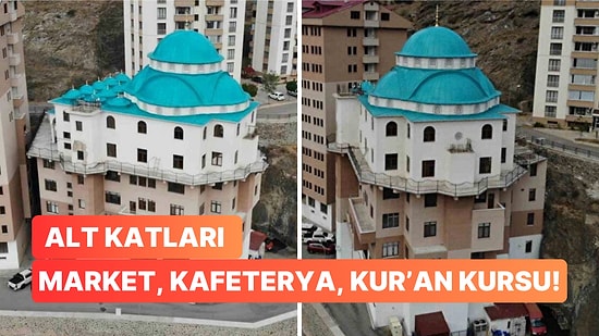 Gümüşhane'deki Apartman Üstü Cami Görenleri Şaşkına Çevirdi