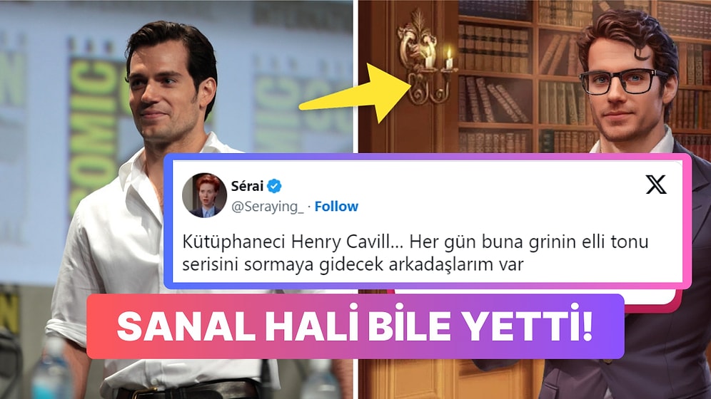 Flört Oyunundaki Henry Cavill Kullanıcıların Dibini Düşürdü