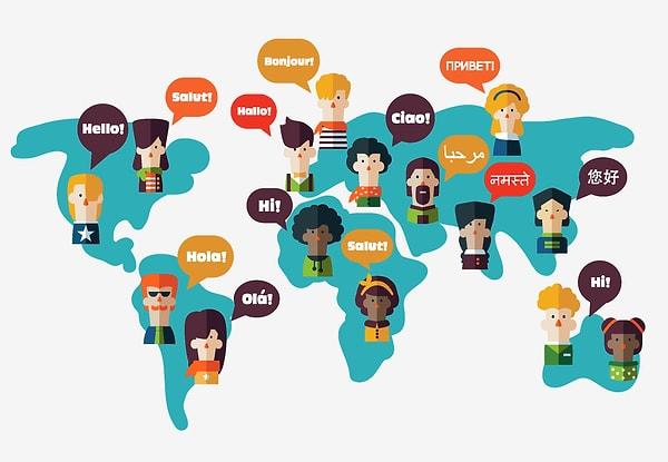 7. Dünya'da en fazla konuşulan diller sırasıyla hangileridir?