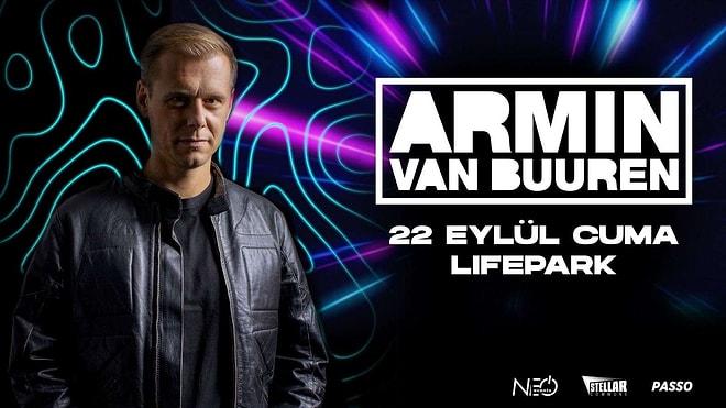 Dünyanın En İyi DJ'leriden Armin van Buuren Tekrar İstanbul'da! Kaçırılmayacak Konser 22 Eylül'de Lifepark'ta!