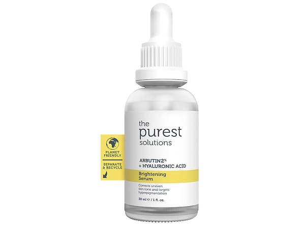 11. The Purest Solutions, Leke Karşıtı ve Leke Görünümü Azaltıcı Arbutin Cilt Bakım Serumu 30 ml  (Arbutin%2 + Hyaluronic Acid)